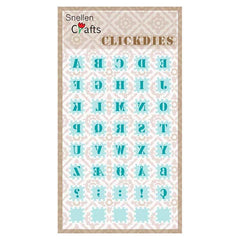 Snellen Crafts Click Dies Alphabet 1-1