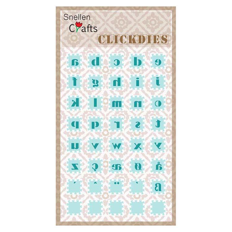Snellen Crafts Click Dies Alphabet 2-1
