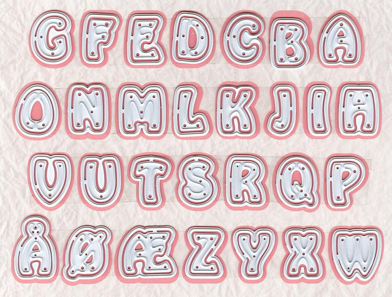 Shape Dies - Alphabet-1