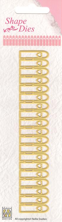 Shape Die - Heart Picket Fence-3