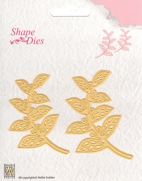 Nellie's Choice - Shape Die - Leaves 2-1