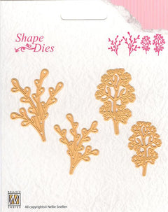 Nellie's Choice - Shape Dies Leaves 3-1