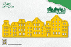 Shape Die Vintage Houses-1
