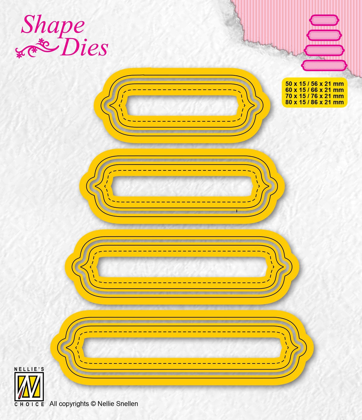 Shape Dies Set Of 4 Tags-6-1