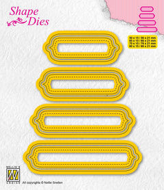 Shape Dies Set Of 4 Tags-6-1