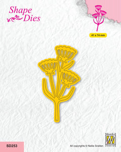 Nellie's Choice Shape Die - Garden - Umbellifers-1