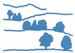 Nellie's Choice - Shape Die Landscape Scenes 1-1