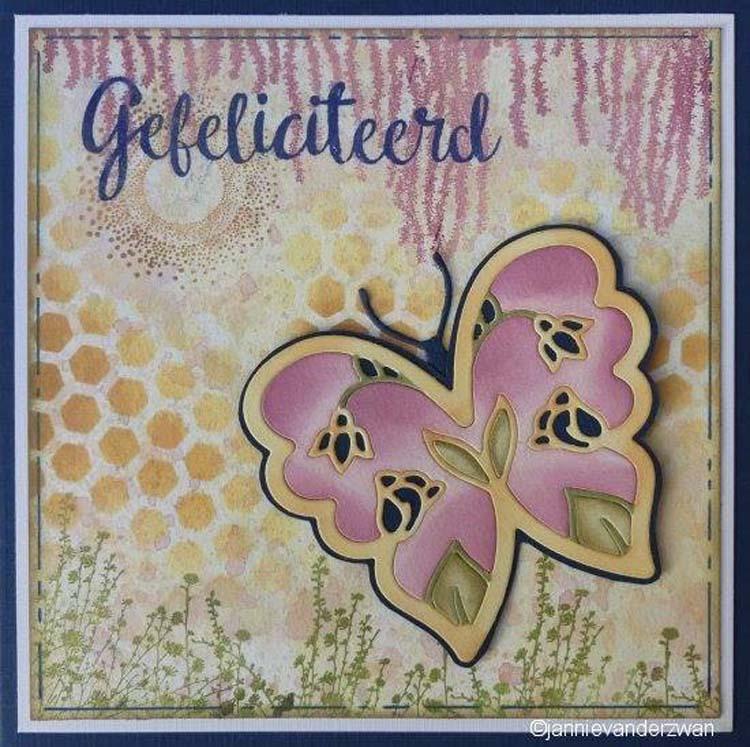 Nellie's Choice - Shape Die Blue Easter Butterfly-3