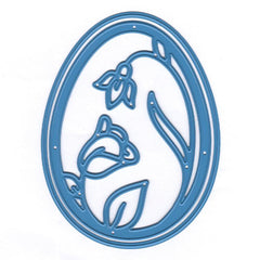 Nellie's Choice - Shape Die Blue Easter Egg-1