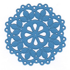 Nellie's Choice - Shape Die Blue Mandala-2