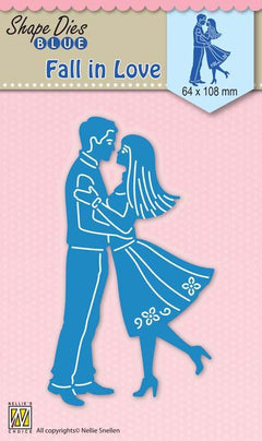 Nellie's Choice - Shape Die Blue Fall in Love-1