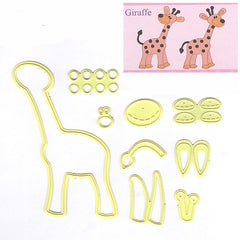 Nellie's Choice - Shape Die Giraffe-2