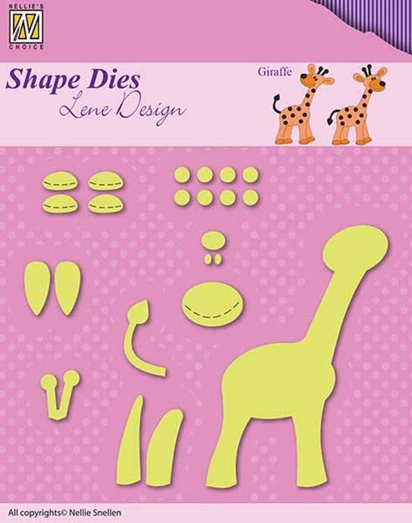 Nellie's Choice - Shape Die Giraffe-1