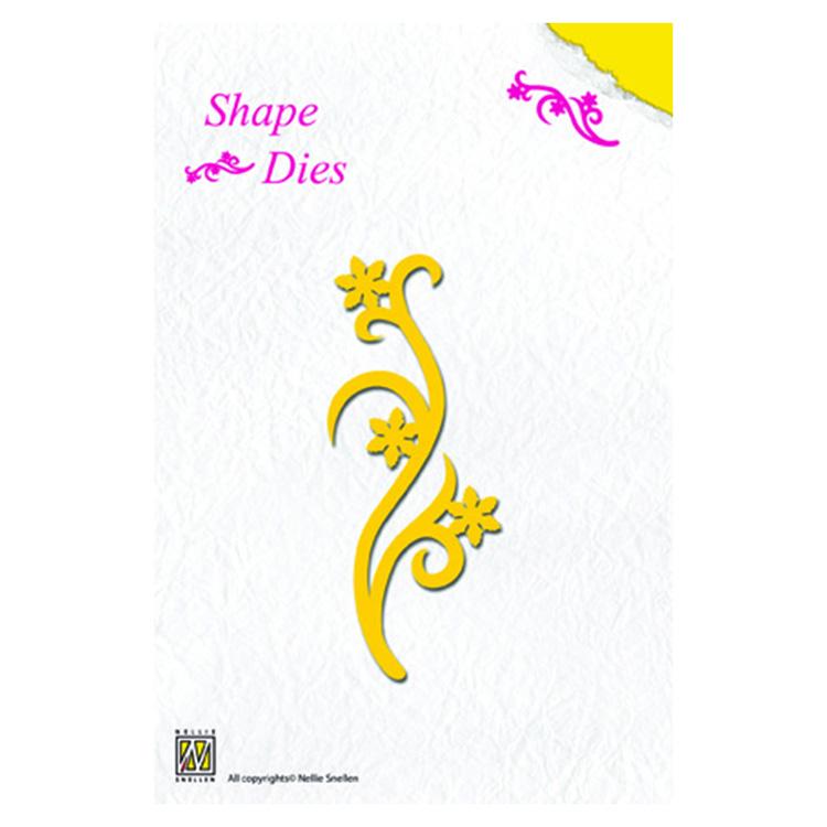 Shape Die - Flower Swirl-1