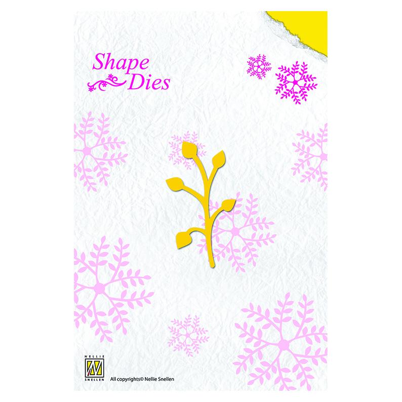 Shape Die - Single Leaf Branch-1
