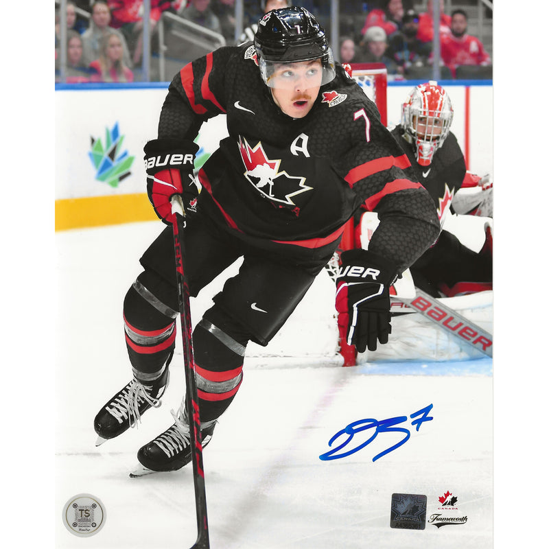 Donovan Sebrango Autographed Team Canada Skating 8x10 Photo-1