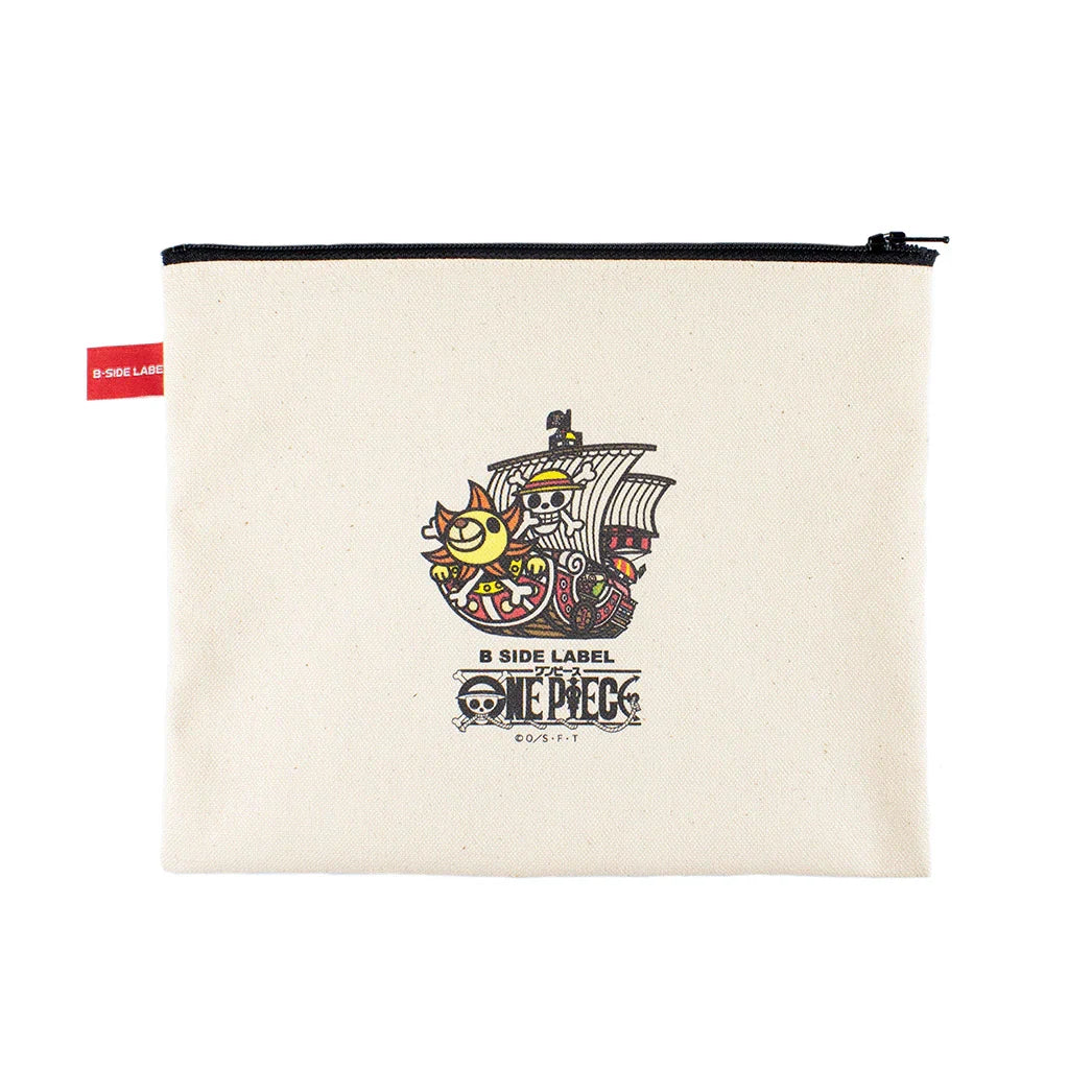 ONE PIECE B-Side Label Big Zip Bag-2