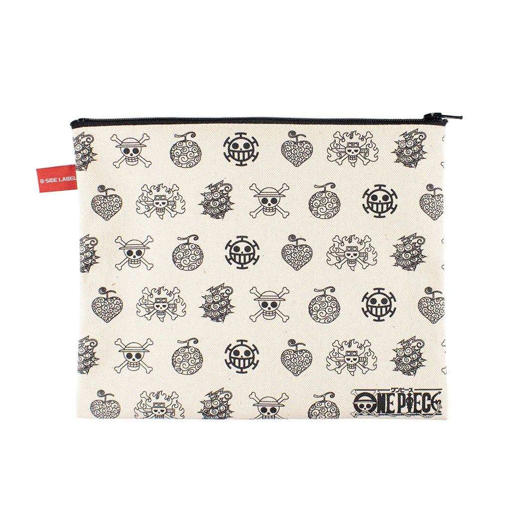 ONE PIECE B-Side Label Big Zip Bag-4
