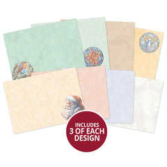 Stained Glass Christmas Luxury Card Inserts-1