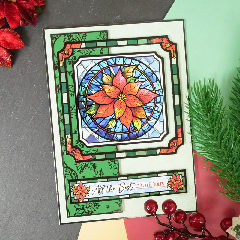 Stained Glass Christmas Luxury Topper Collection-3