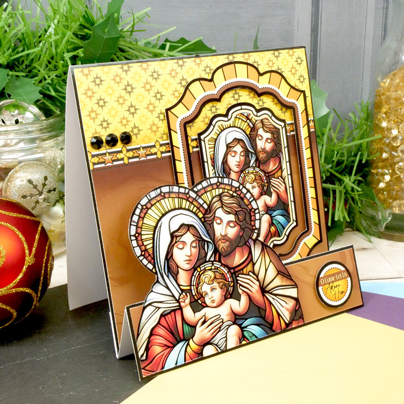 Stained Glass Christmas Luxury Topper Collection-4