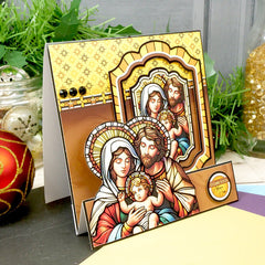 Stained Glass Christmas Luxury Topper Collection-4