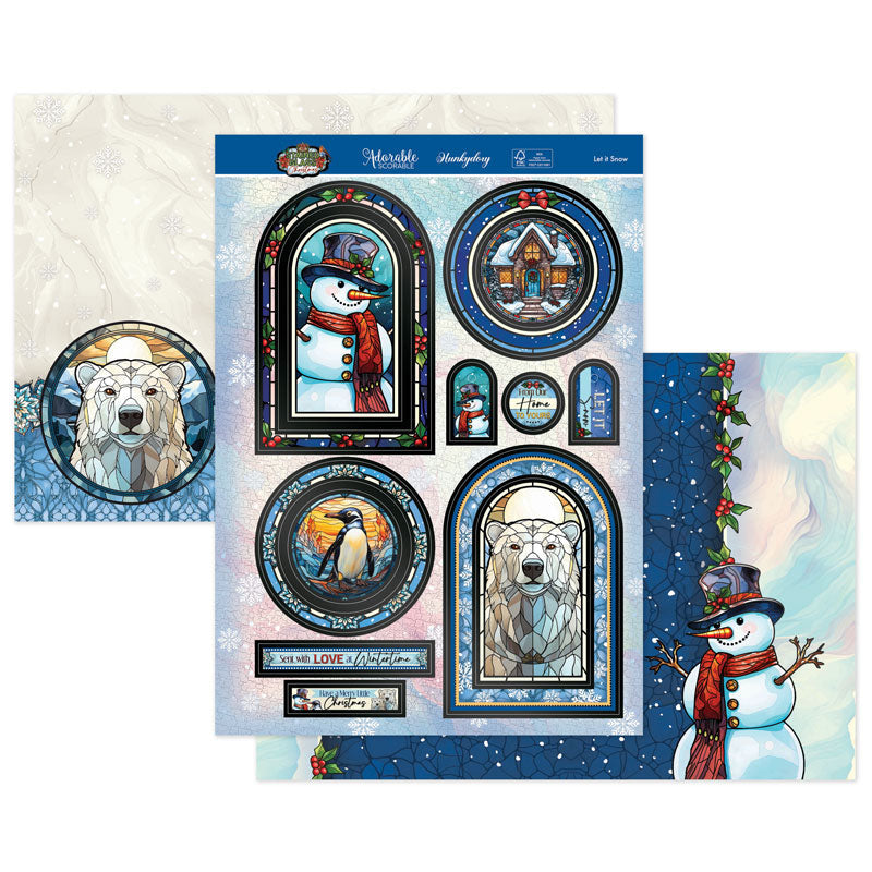 Let It Snow Luxury Topper Set-1