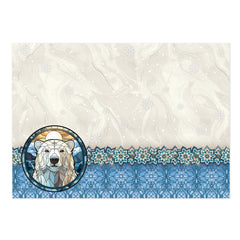 Let It Snow Luxury Topper Set-4