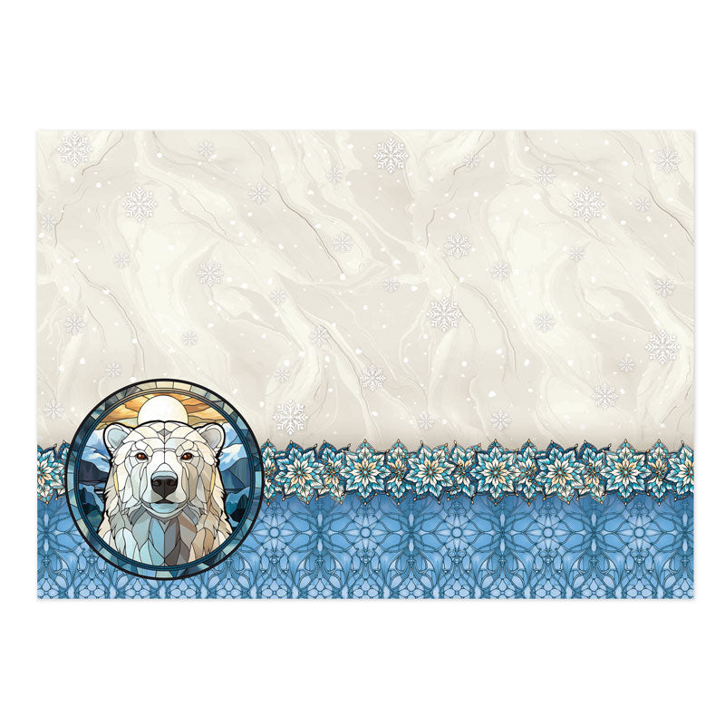 Let It Snow Luxury Topper Set-4