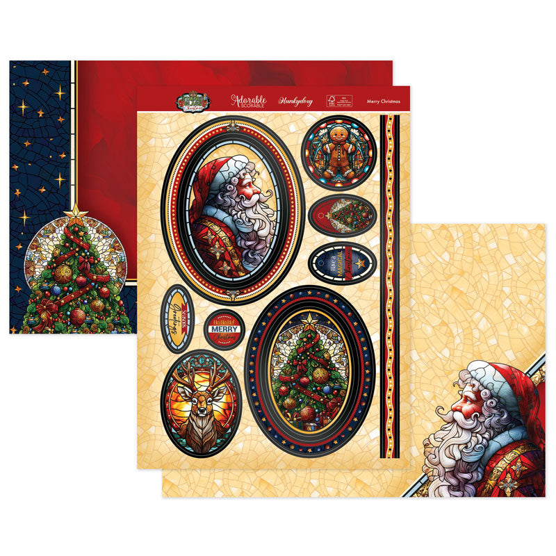 Merry Christmas Luxury Topper Set-1