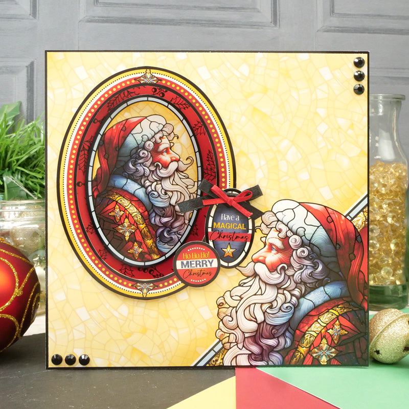 Stained Glass Christmas Luxury Topper Collection-8