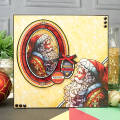 Stained Glass Christmas Luxury Topper Collection-8