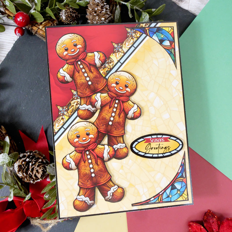Stained Glass Christmas Luxury Topper Collection-9