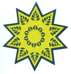 Stained Glass Dies "Fantasy Star"-4