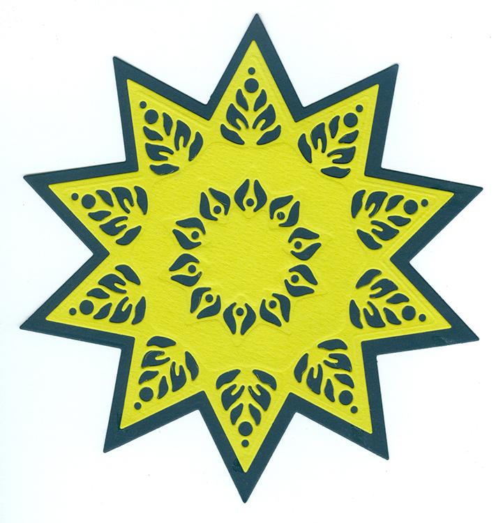 Stained Glass Dies "Fantasy Star"-4