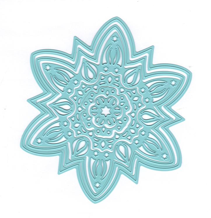 Stained Glass Die - Christmas Star -2-2