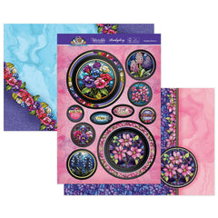 Brightest Blooms Luxury Topper Set-1