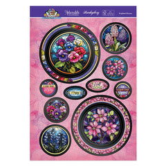 Brightest Blooms Luxury Topper Set-2