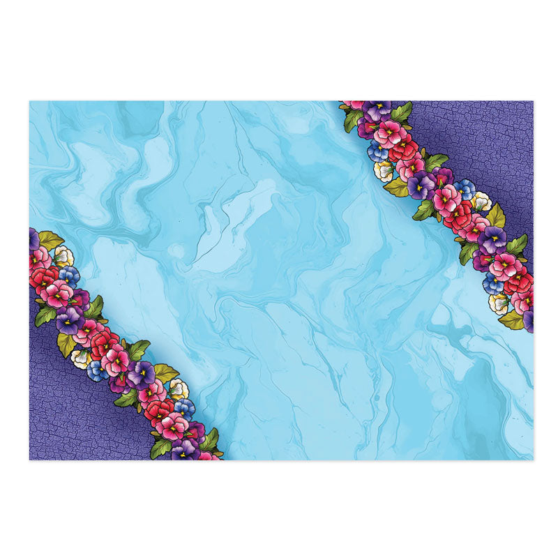 Brightest Blooms Luxury Topper Set-3