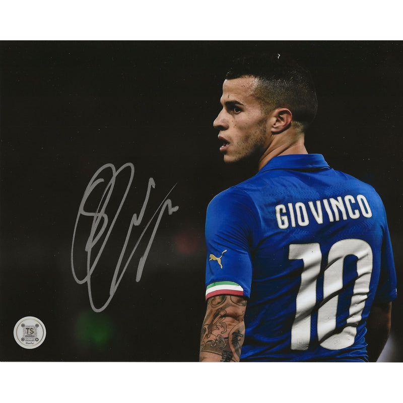 Sebastian Giovinco Autographed Italian National Soccer Team 8x10 Photo-1