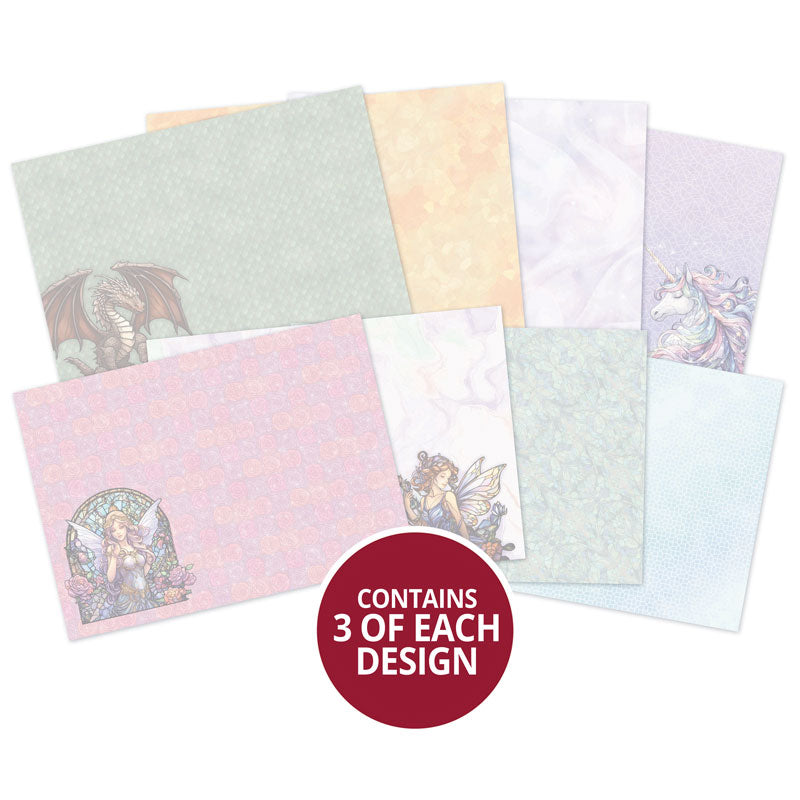 Stained Glass Mystical Worlds Luxury Card Inserts-1