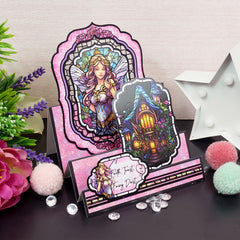 Stained Glass Mystical Worlds Luxury Topper Collection-7