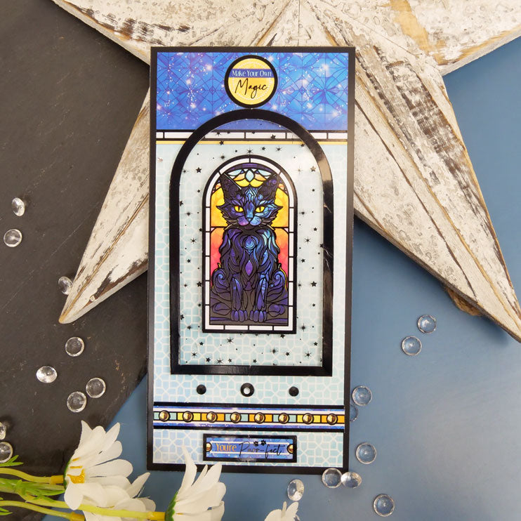 Stained Glass Mystical Worlds Luxury Topper Collection-10