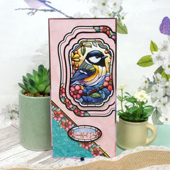 Stained Glass Wonderful Wildlife Luxury Topper Collection-5