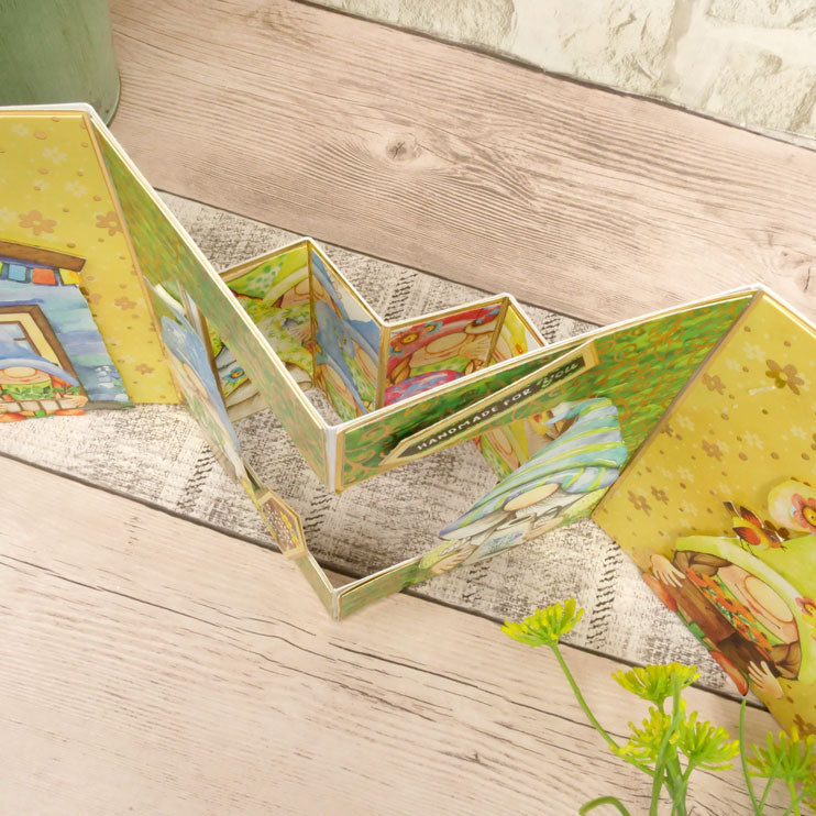 Cartes et enveloppes de luxe prédécoupées – Panneaux centraux pop-up-4