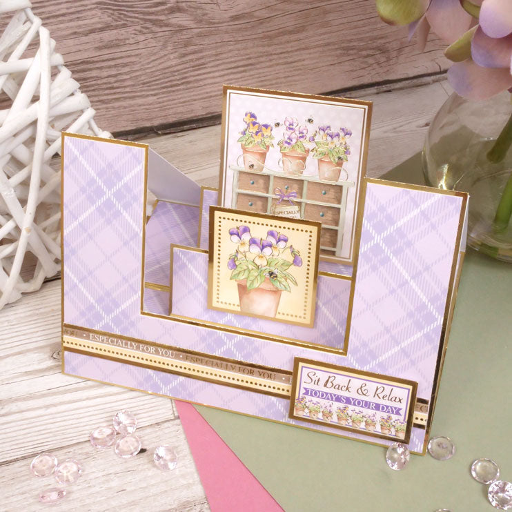 Cartes et enveloppes de luxe prédécoupées – Panneaux centraux pop-up-2