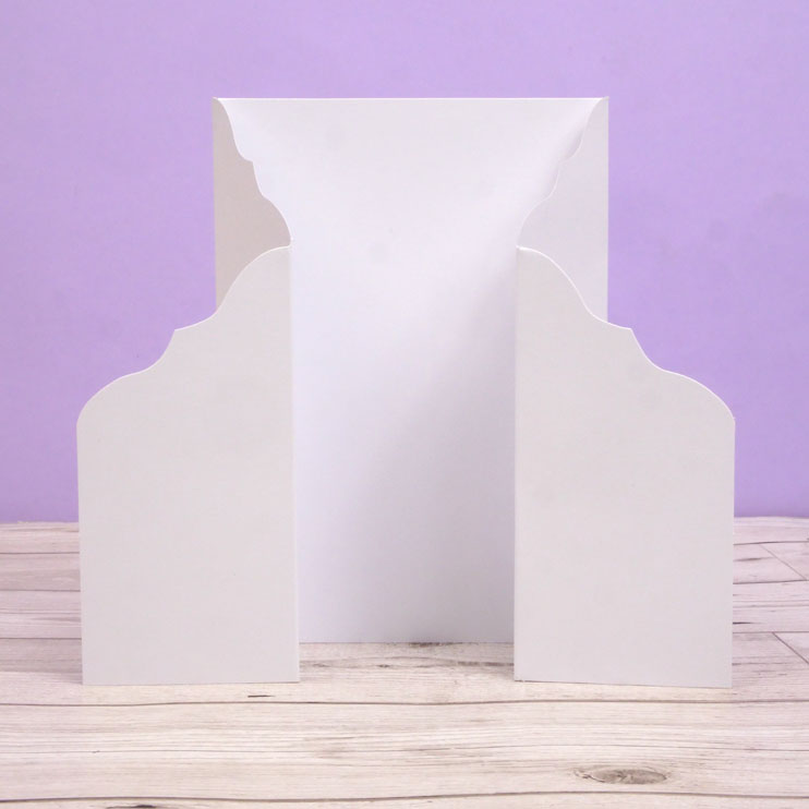Luxury Shaped Card Blanks & Envelopes - Fancy Gatefold-1