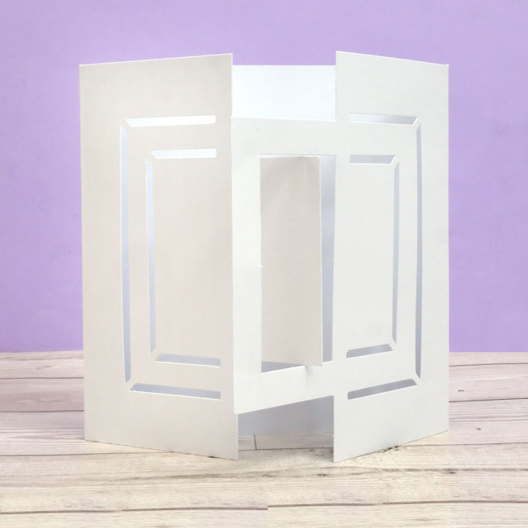 Luxury Shaped Card Blanks & Envelopes - Gatefold Frame-1