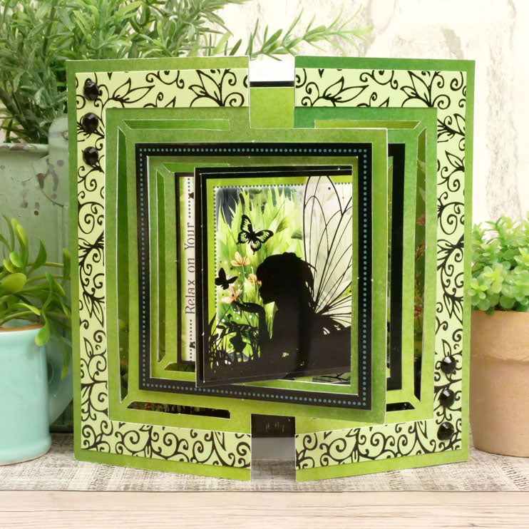 Luxury Shaped Card Blanks & Envelopes - Gatefold Frame-3
