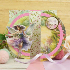 Luxury Shaped Card Blanks & Envelopes - Circle Gatefold-2